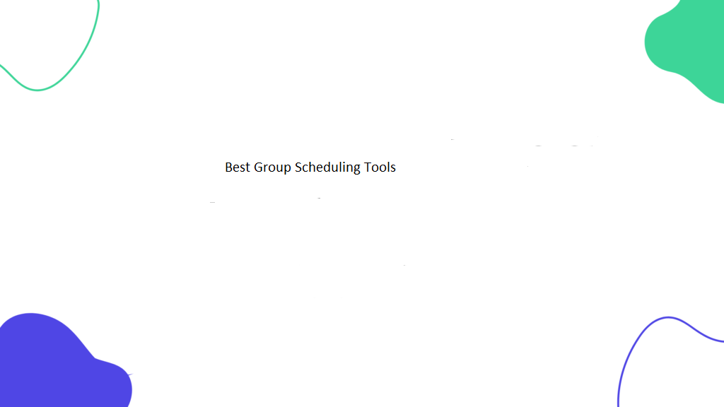 10 Best Group Scheduling Tools | SchedulingKit