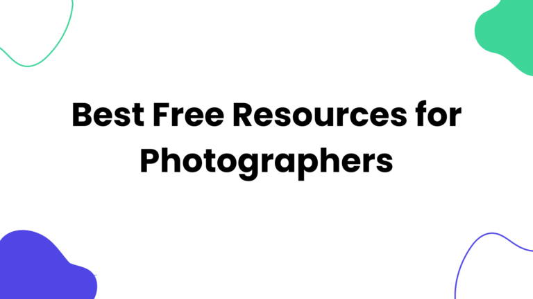 Best Free Resources for Photographers