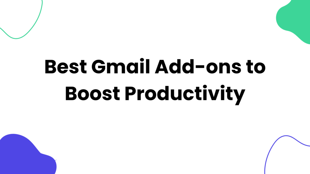 Gmail add-ons