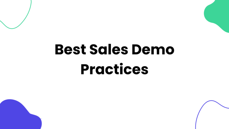 Best Sales Demo Practices