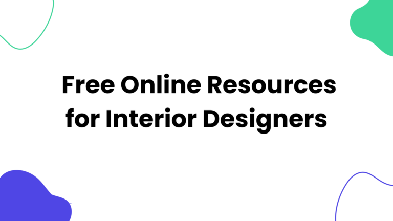 Free Online Resources for Interior Designers